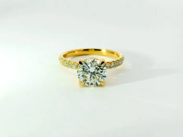 Emmy round brilliant solitaire