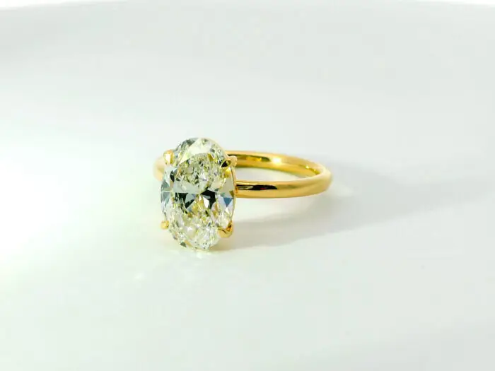 olivia oval solitaire