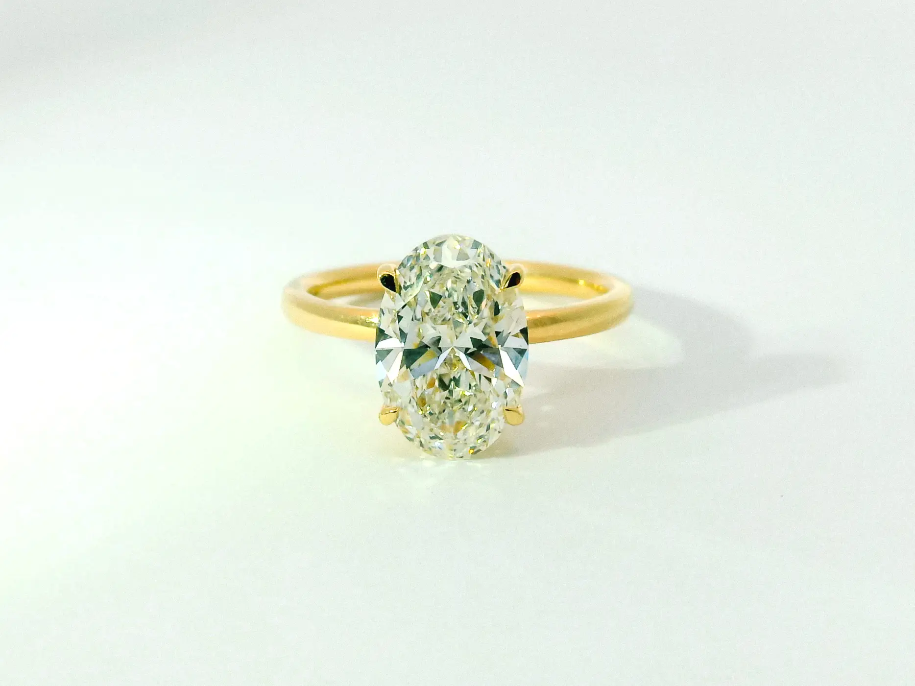 olivia oval solitaire