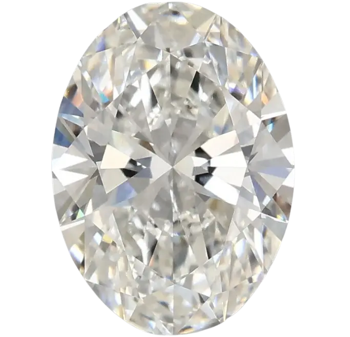 oval lab grown diamond