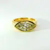 willow marquise bezel signet ring